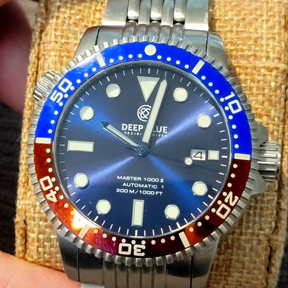 Deep Blue Master Diver watch